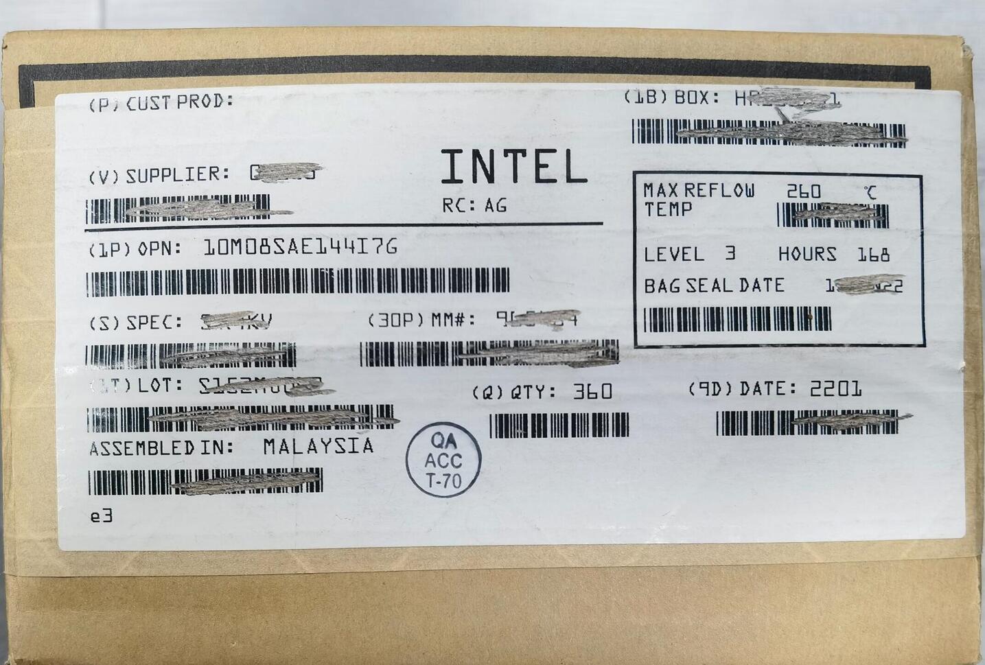 10M08SAE144I7G